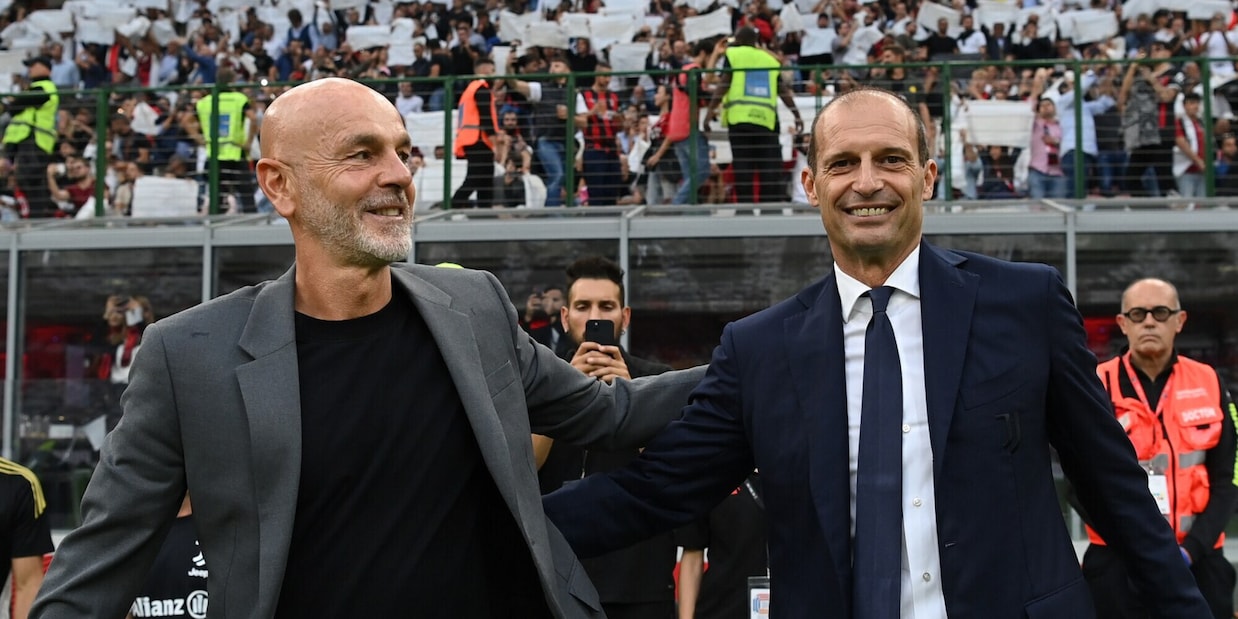 Milan-Juve, la resa di Allegri e la forza di Pioli