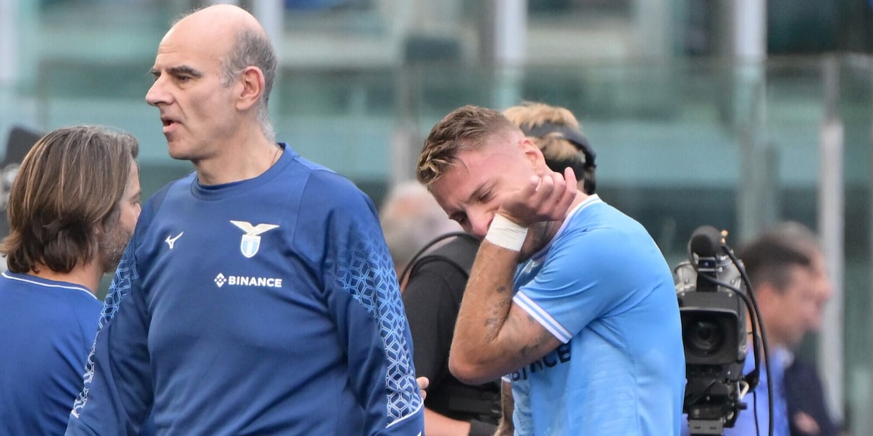 Lazio, infortunio Immobile: ecco la prima diagnosi