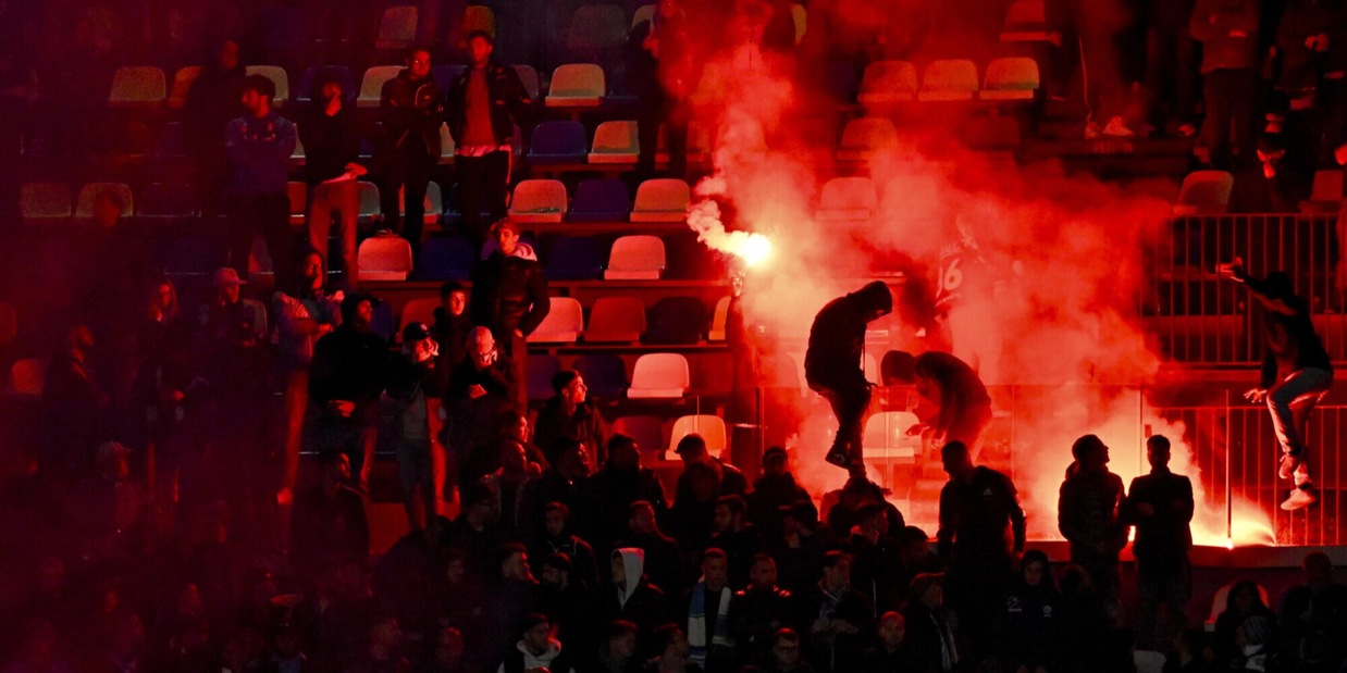 Napoli-Milan, due arresti dopo gli scontri Ultras al Maradona