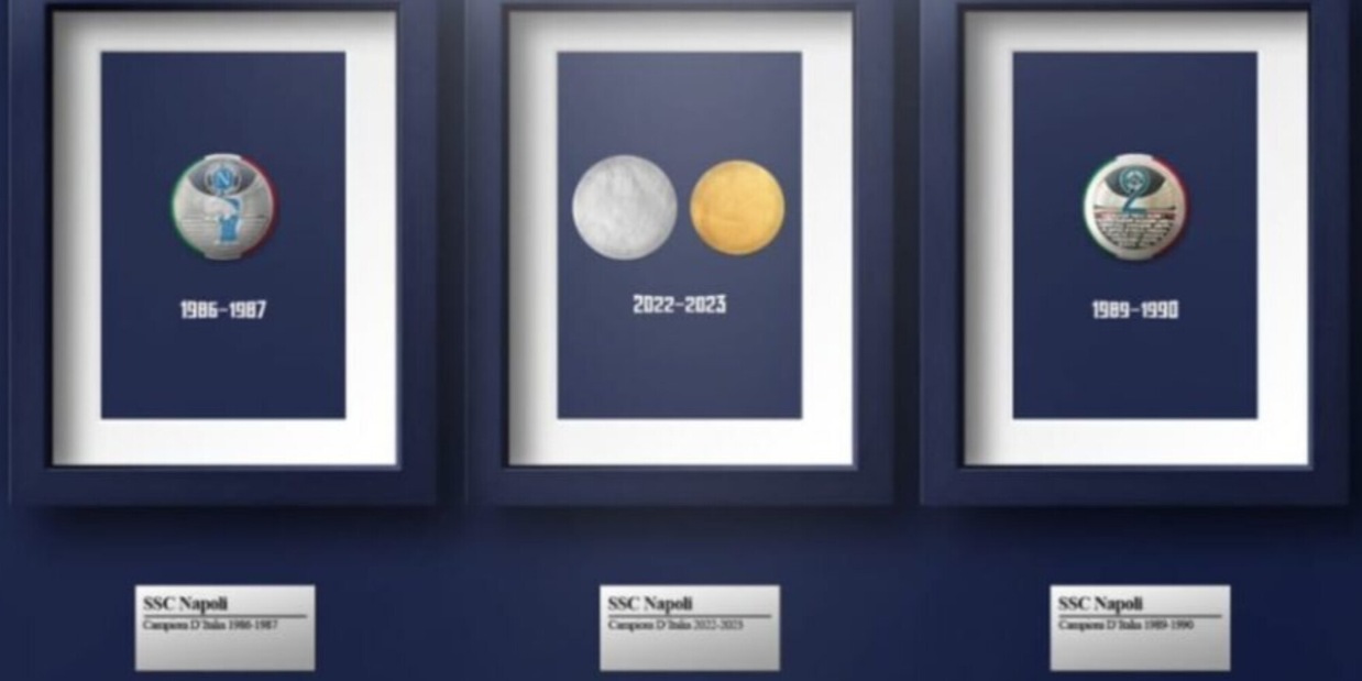 Napoli, la Zecca dello Stato prepara due celebrative per lo scudetto
