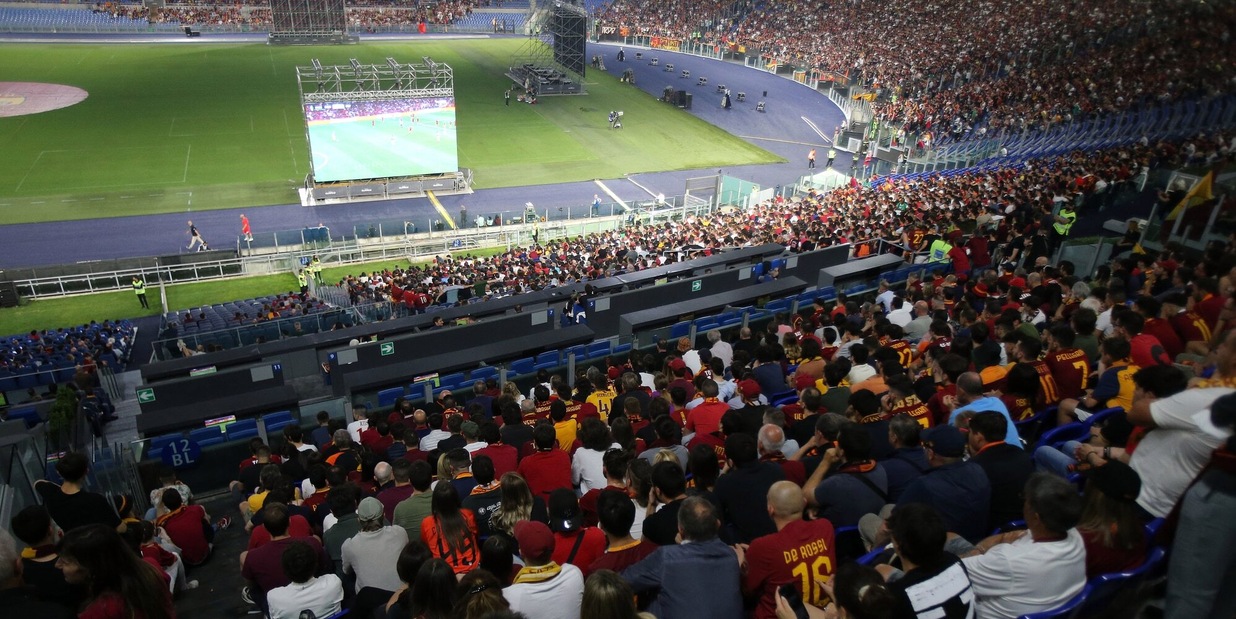 Maxi schermi finale Roma, Olimpico unica ipotesi concreta