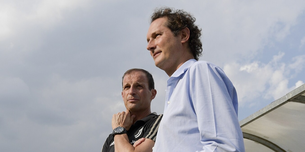 Juve, tutto nero su bianco