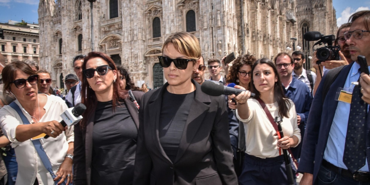 Berlusconi, anche Francesca Pascale in Duomo per i funerali