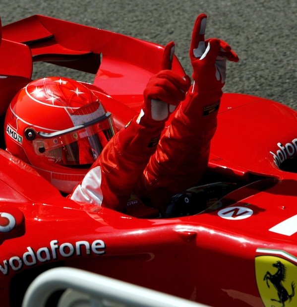 F1, Ferrari: all'asta la F2001B di Schumacher