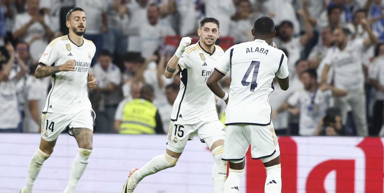 Il Real Madrid mette la quinta: 2-1 alla Real Sociedad