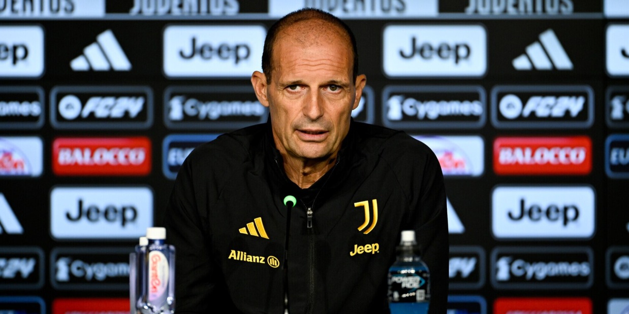 Allegri e il commento su Huijsen alla Roma: "Scelta giusta? Vedremo"