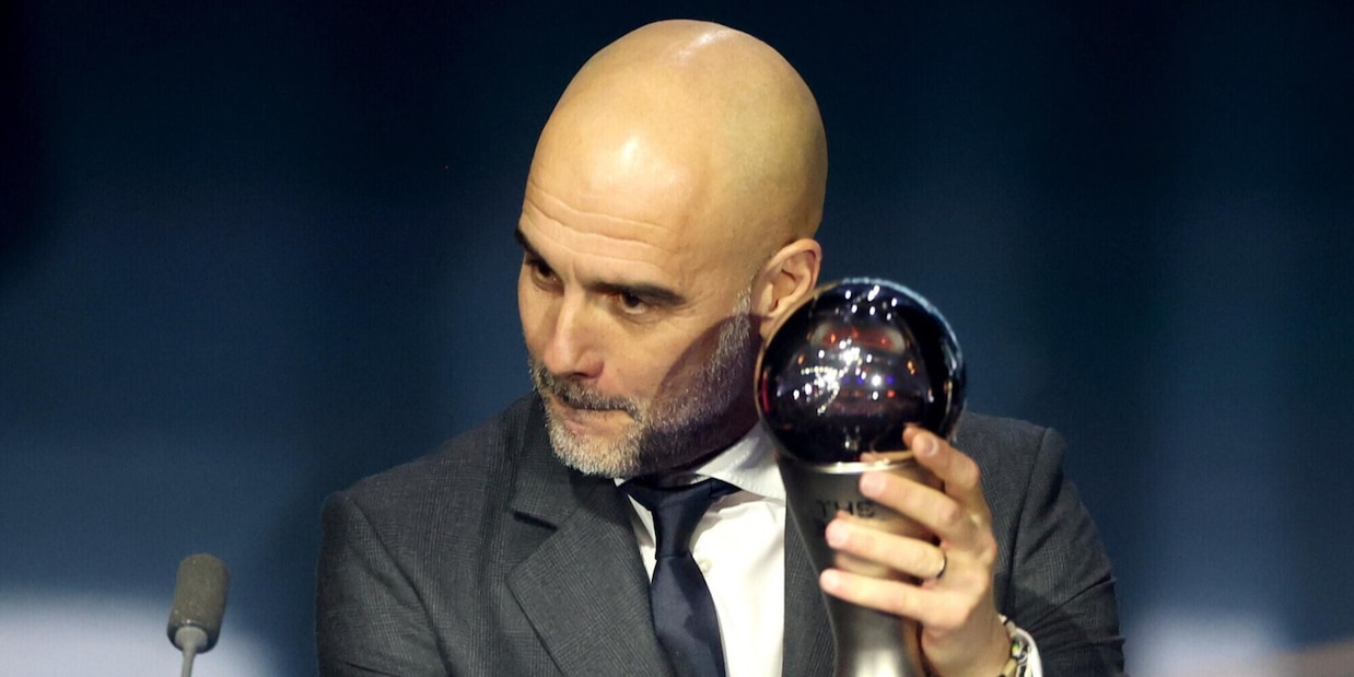 Best Fifa 2023, Guardiola premiato: dedica da brividi a Spalletti e Inzaghi