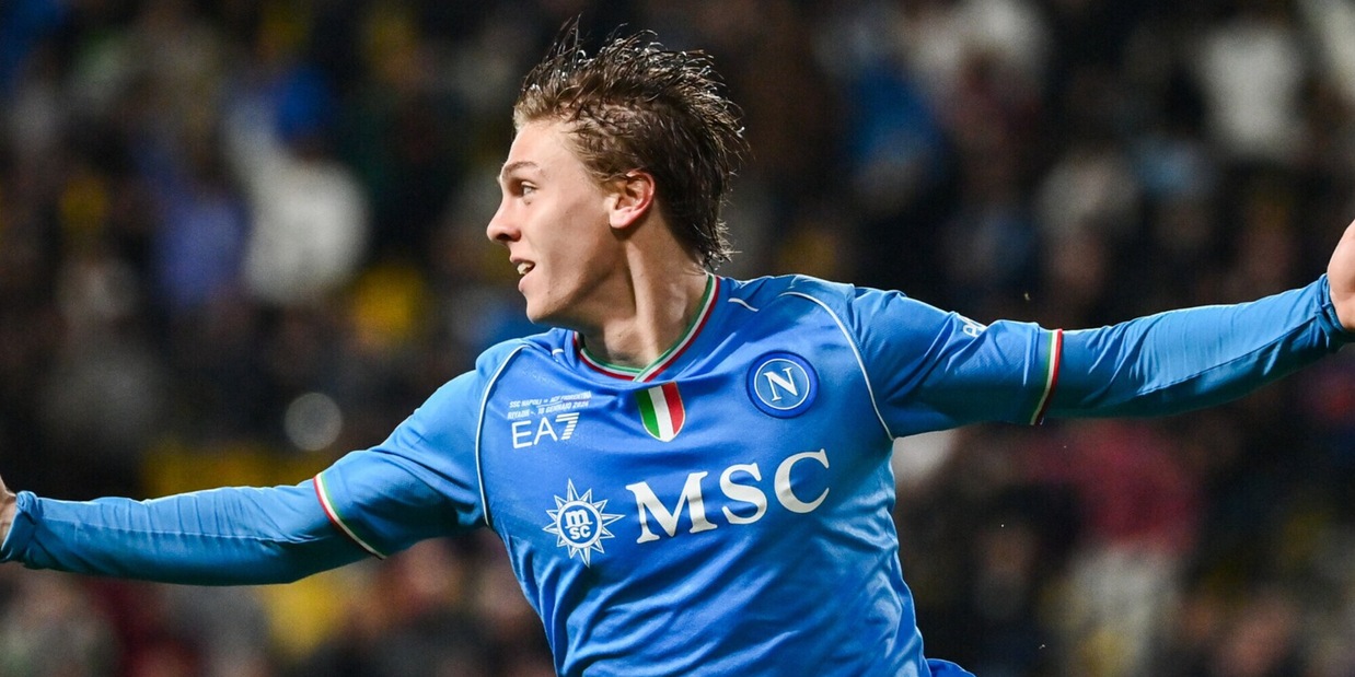 L'esultanza di Zerbin. Fonte Foto: Corriere dello Sport.