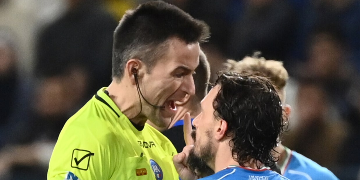 Retroscena Rocchi: cosa ha detto davvero a Rapuano nell’intervallo di Napoli-Inter