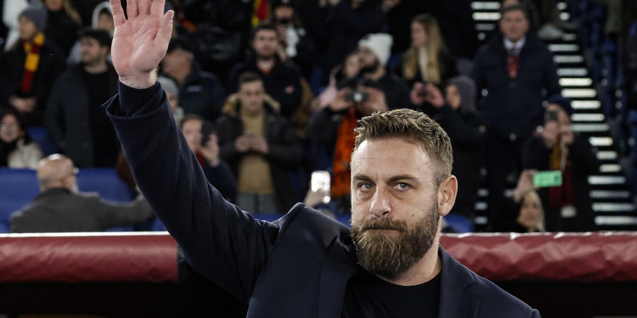 Roma-Inter, la prima vera di De Rossi
