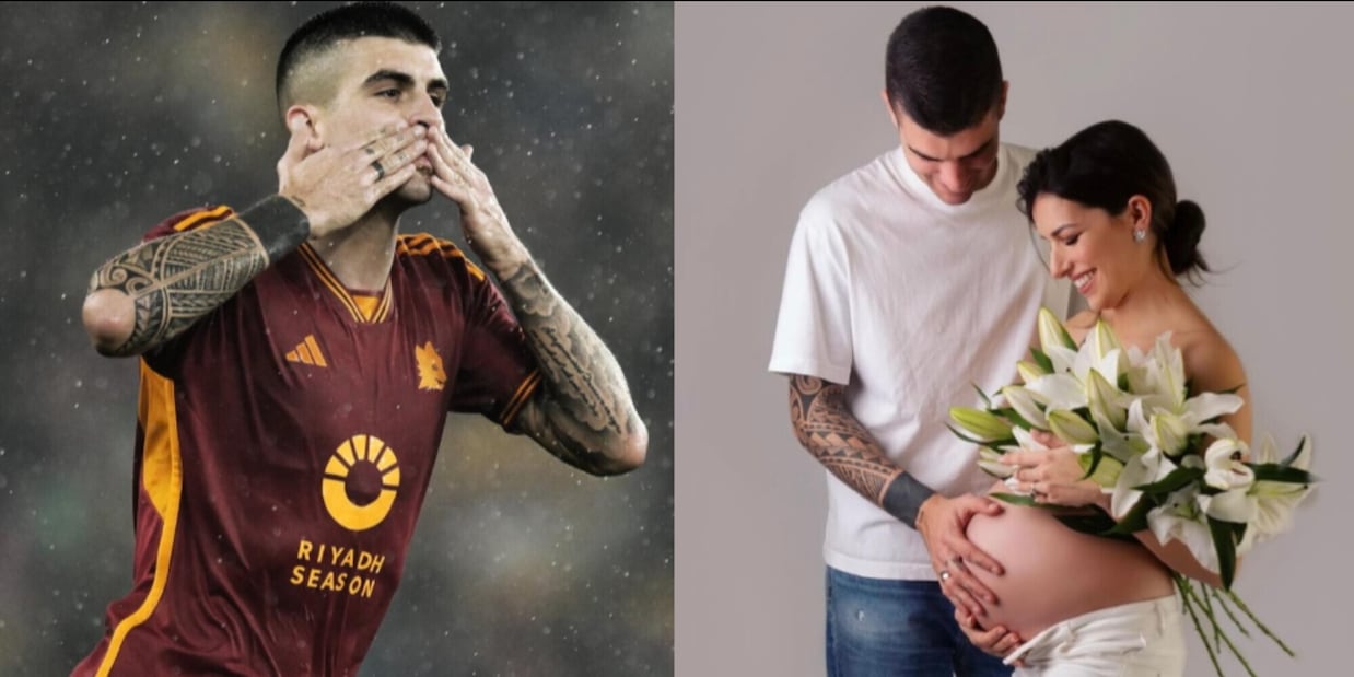 Roma, Mancini al settimo cielo: papà per la terza volta