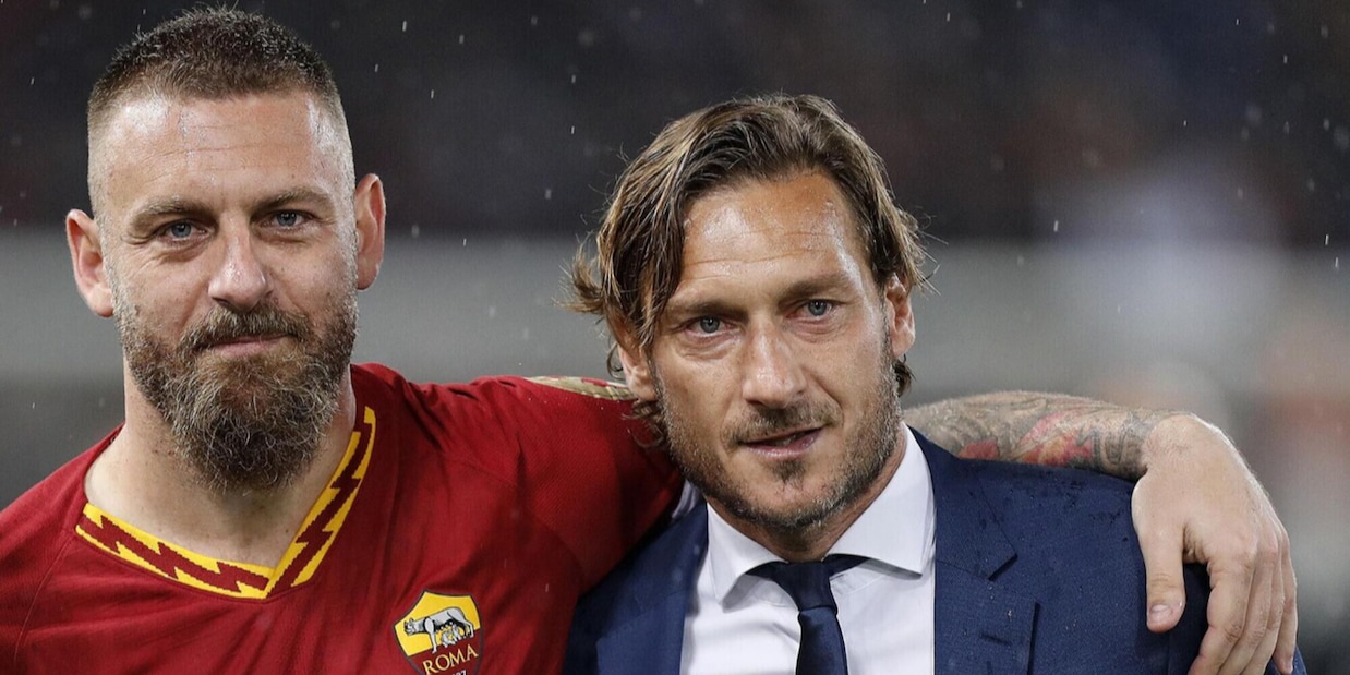 Totti e la frase a sorpresa su un futuro alla Roma con De Rossi