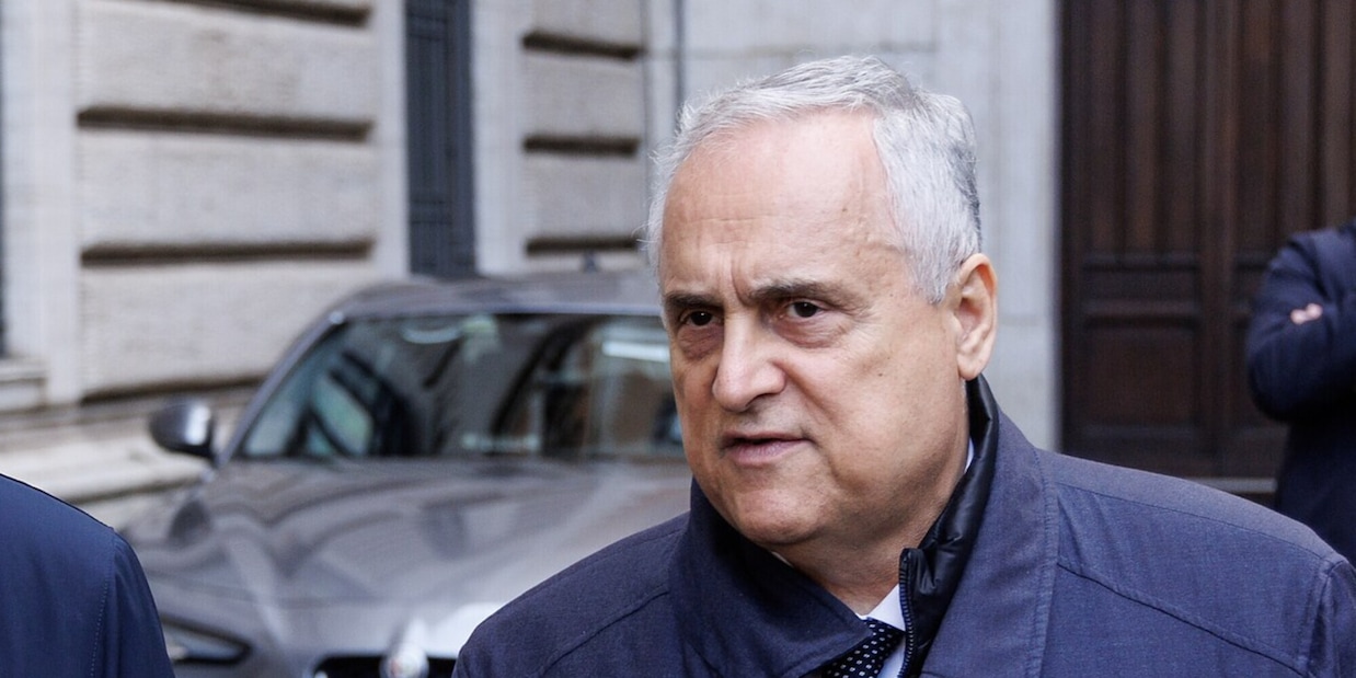 Lazio, Lotito alla festa di compleanno di Guido d'Ubaldo