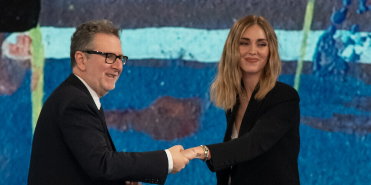 L'intervista di Chiara Ferragni regala un nuovo record a Fabio Fazio