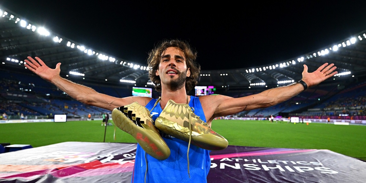 Tamberi, un salto d'oro: conquista Roma e gli Europei. Vince anche Battocletti. Rivivi la diretta