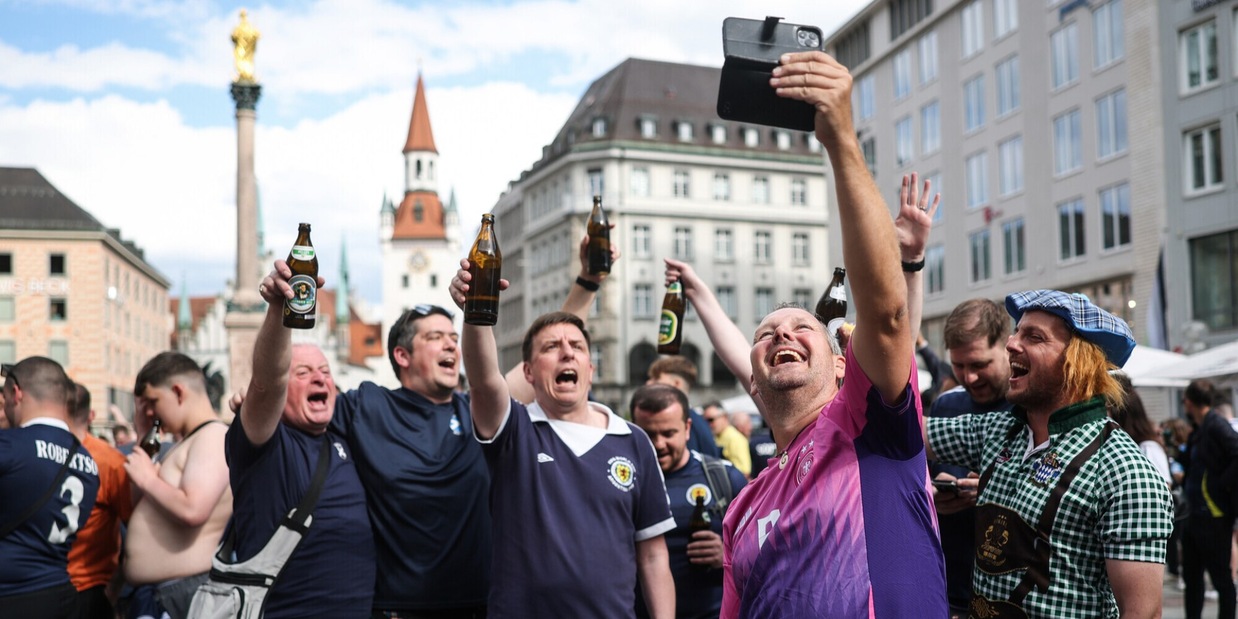 Euro 2024: la festa degli scozzesi, la tensione della Germania