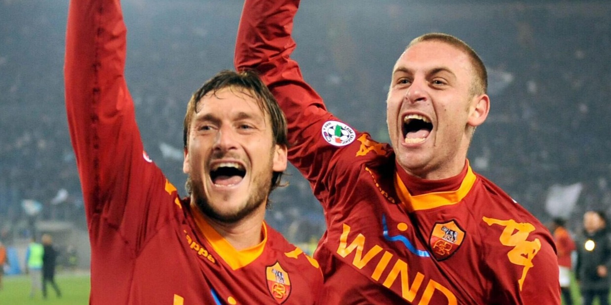 Totti, De Rossi e il bambino neonato: cosa è successo