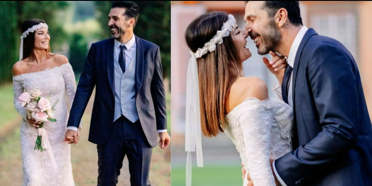 Matrimonio Buffon e Ilaria D'Amico, il gesto che ha sconvolto gli invitati