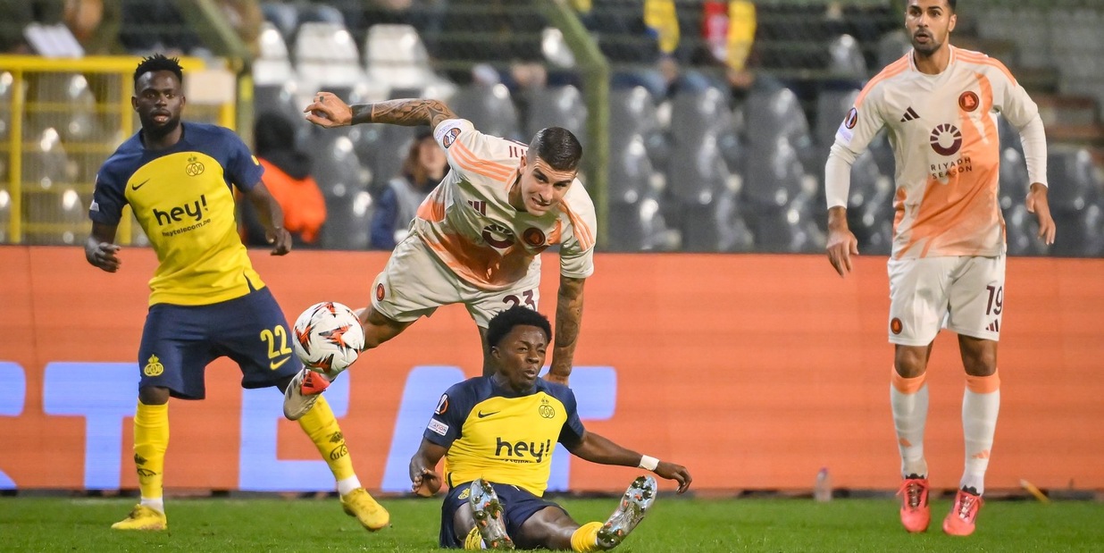 Union SG-Roma: Mancini non basta, finisce 1-1. Juric in bilico, rivivi la diretta