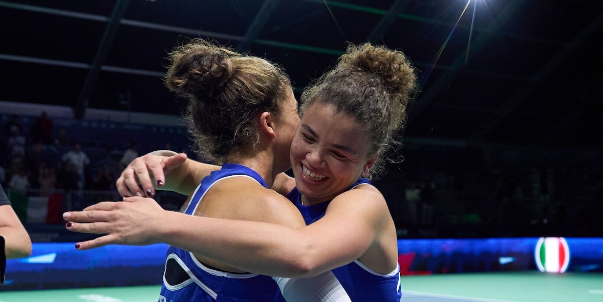 Jasmine Paolini al settimo cielo per la finale: la gag in diretta con la famiglia