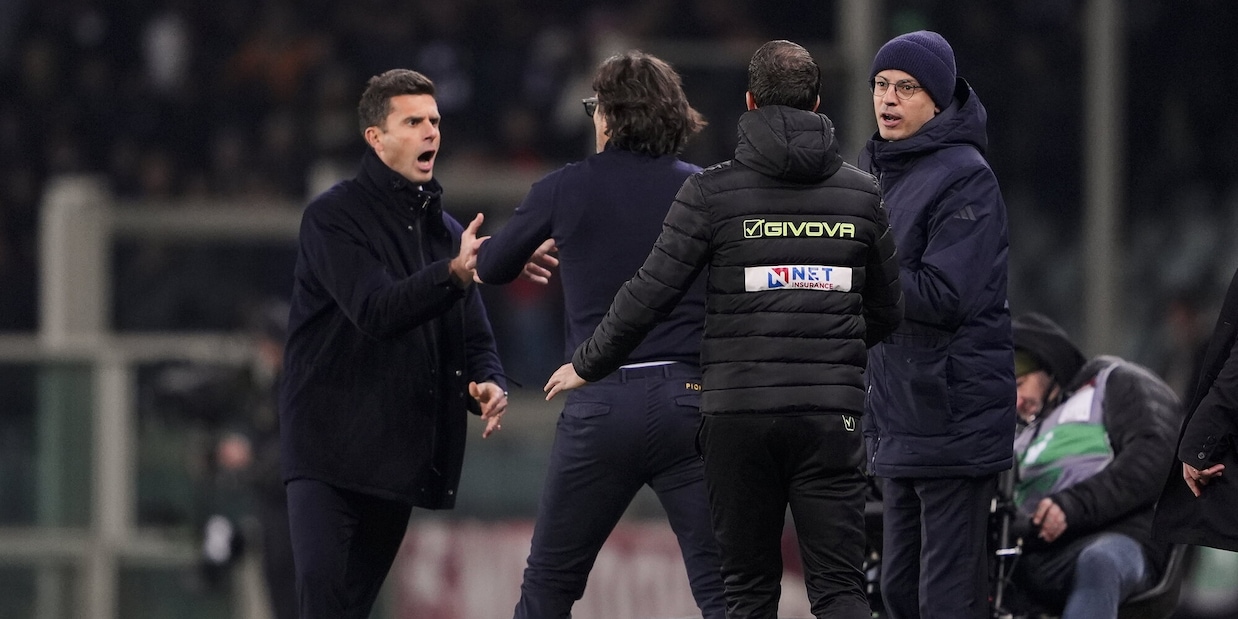 Il giudice sportivo squalifica Thiago Motta e Vanoli: la decisione dopo Torino-Juve