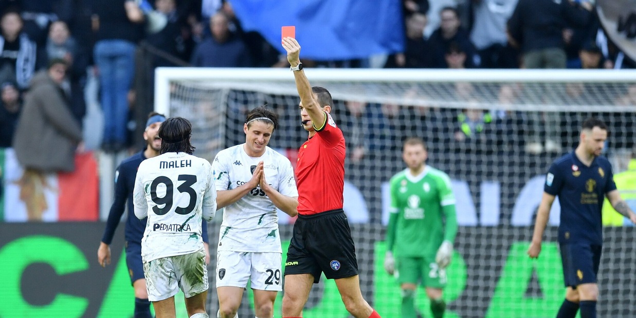 Moviola Juve-Empoli: Maleh, rigore  cancellato e giallo severo
