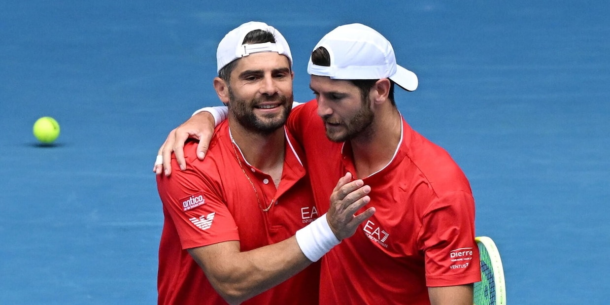 Australian Open, Vavassori e Bolelli da urlo: battono Goransson e Verbeek e volano in finale Australian Open, Vavassori e Bolelli da urlo: battono Goransson e Verbeek e volano in finale