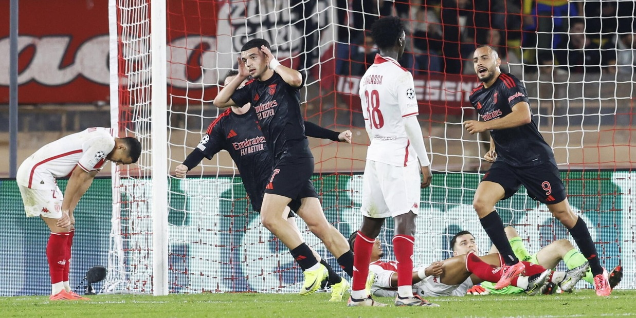 Pronostico Monaco-Benfica, quanti gol nel Principato? Ecco il consiglio