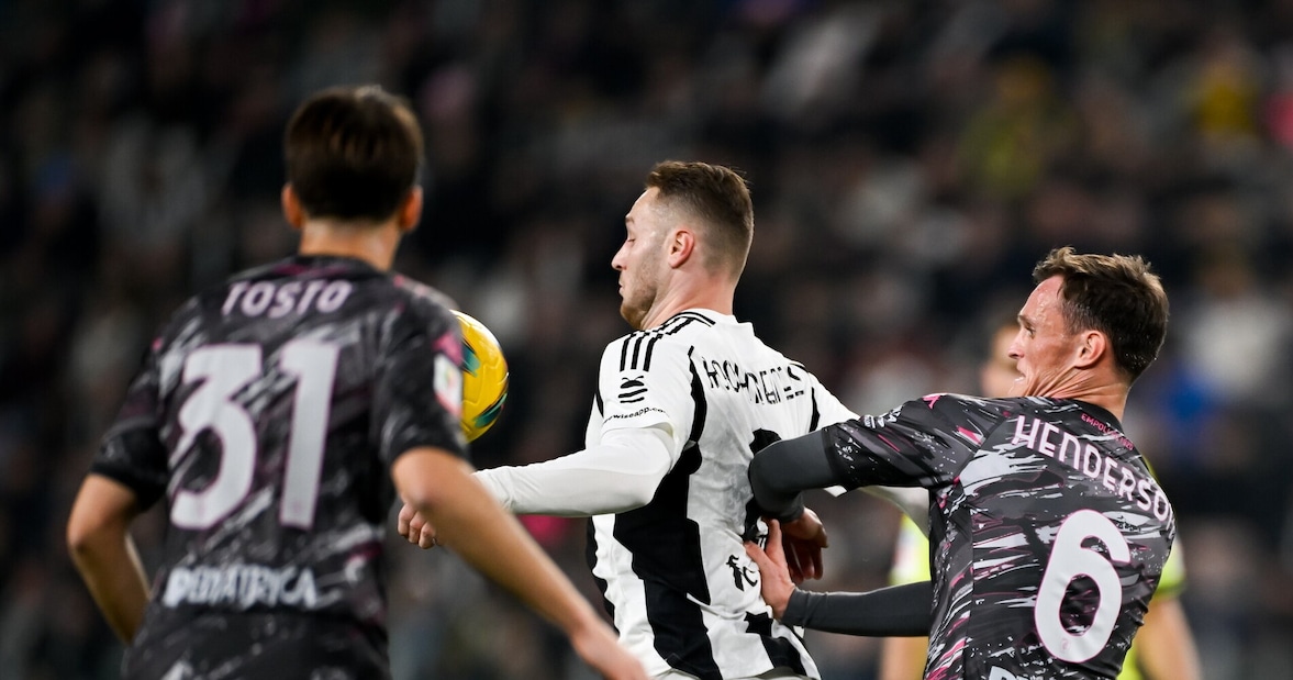 Moviola Juve-Empoli, bene Fourneau: su Koopmeiners  non c’è rigore  