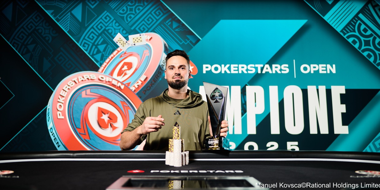 PokerStars Open Campione, trionfo State al Main Event
