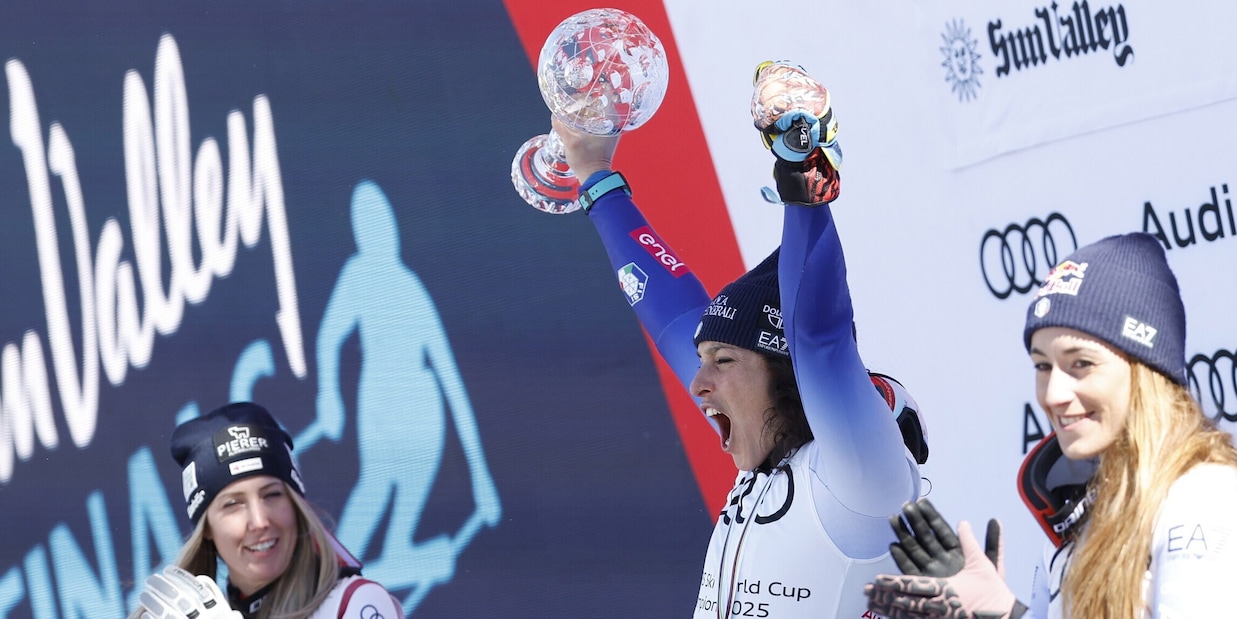 Brignone nella storia: vince la Coppa del Mondo per la seconda volta in carriera