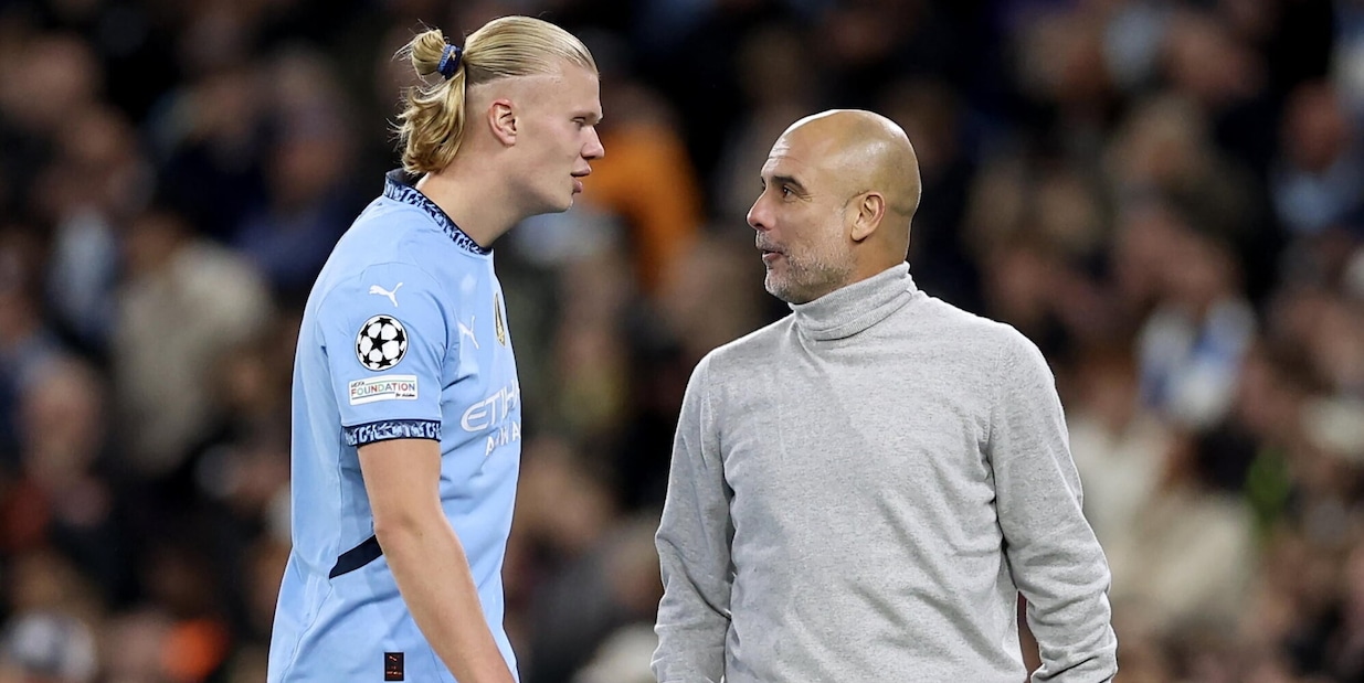 Guardiola lascia fuori Haaland contro il Real Madrid: il motivo