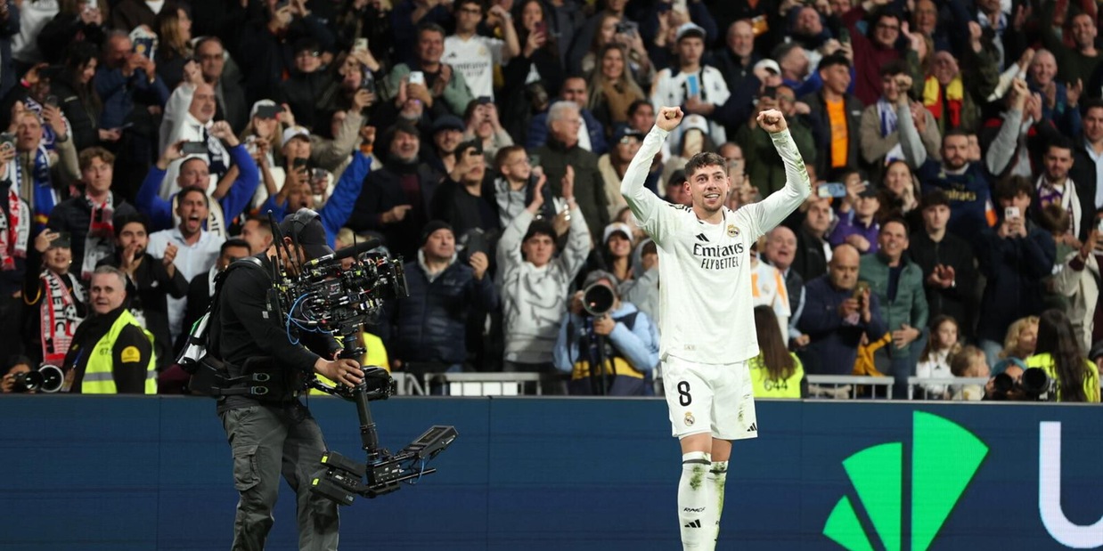 Valverde mantiene il Real Madrid in corsa per la Liga
