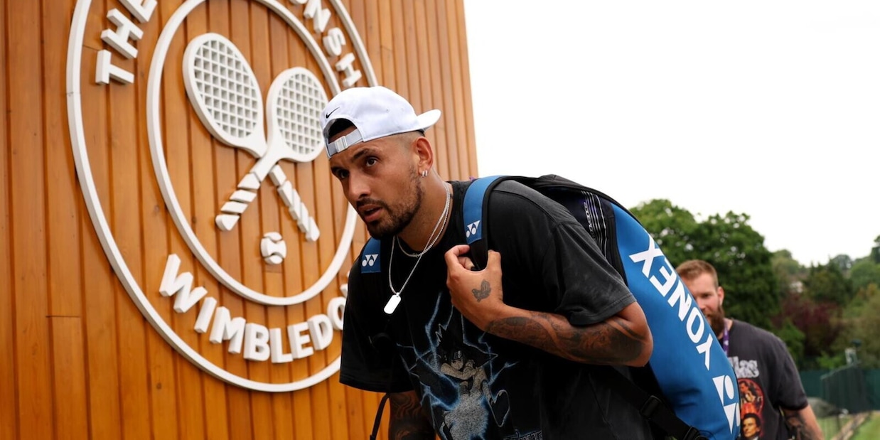 Kyrgios non si arrende, torna a Wimbledon usando il ranking protetto