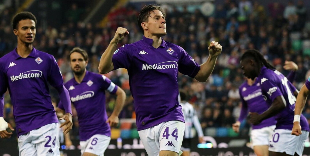 Udinese-Fiorentina 2-3: Palladino vince e vola in Conference, Kean decisivo Udinese-Fiorentina 2-3: Palladino vince e vola in Conference, Kean decisivo