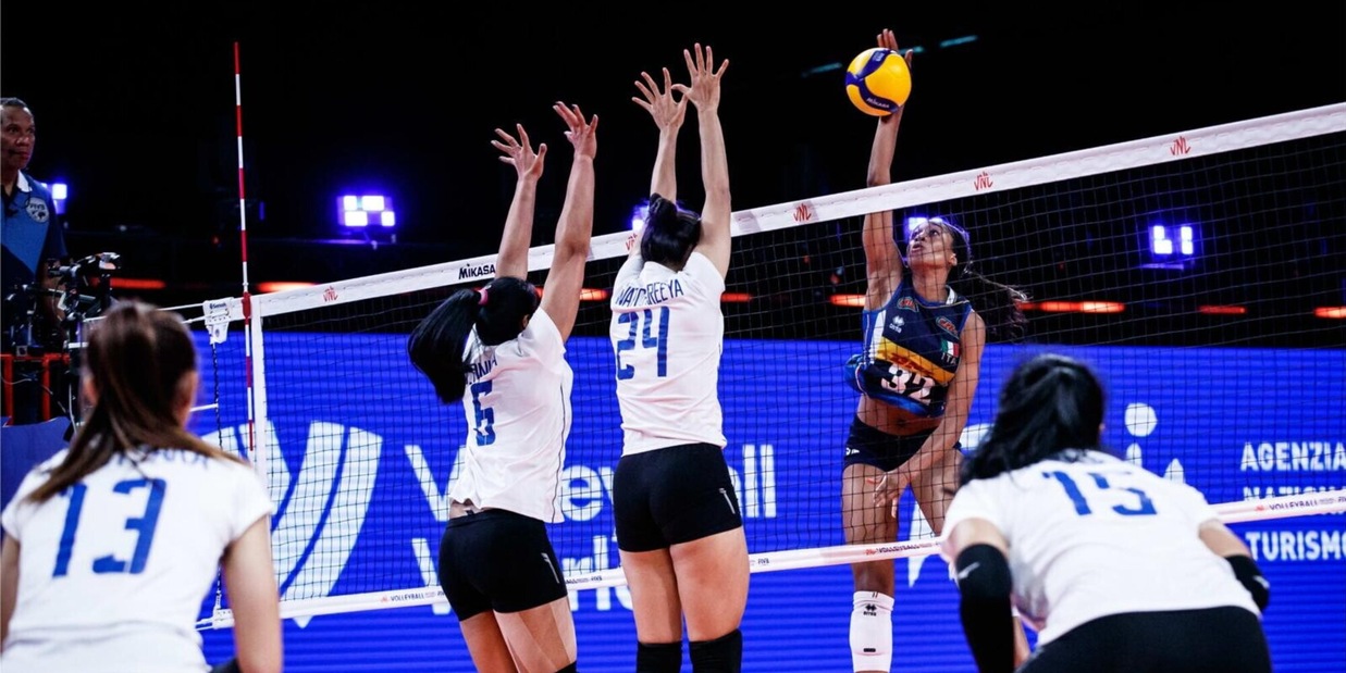 Volley Nations League: l'Italia batte la Thailandia per 3-0 