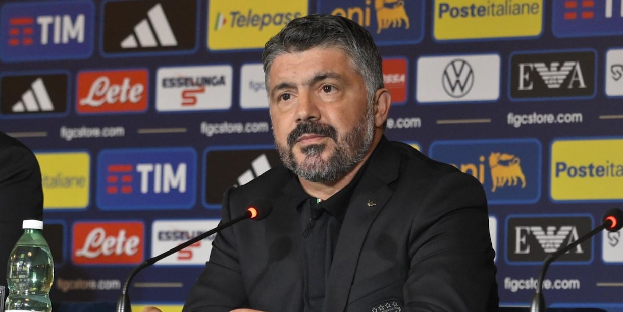 Italia, prima uscita di Gattuso da ct: seguirà l'U21 in Slovacchia