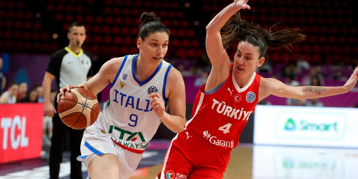 Italia-Turchia rivivi la diretta dell'Eurobasket femminile: è semifinale
       