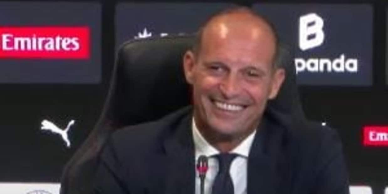 Allegri e il ritorno al Milan: la battuta sui capelli fa ridere tutti in  conferenza