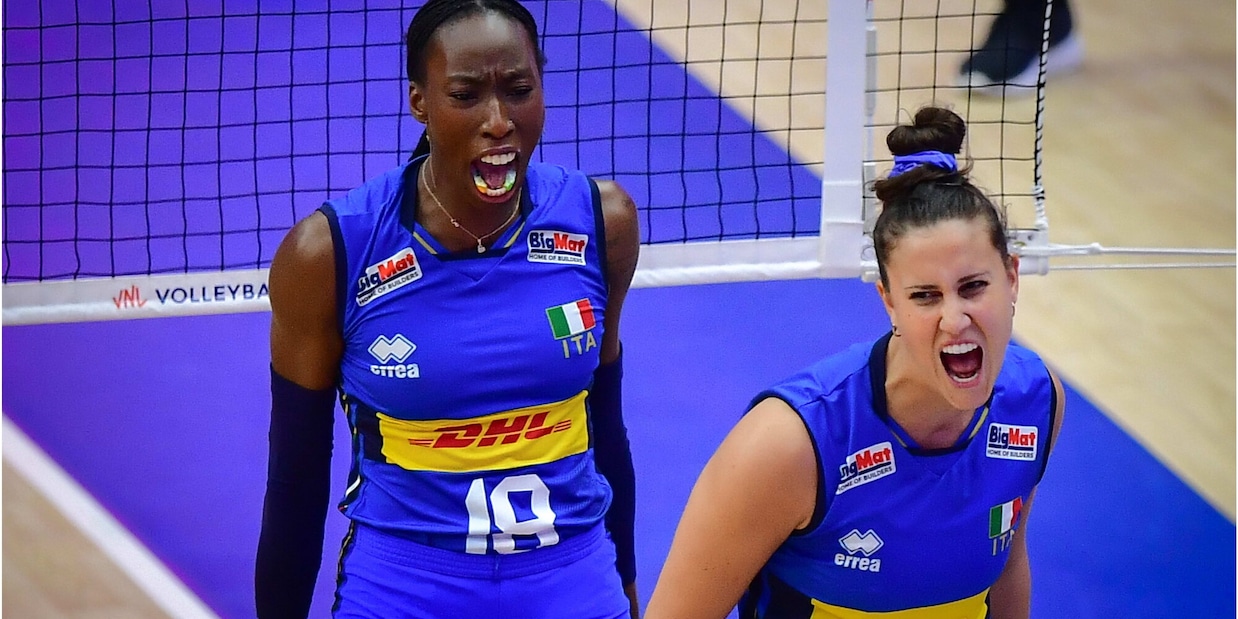 VNL: l'Italia supera di slancio anche la Serbia VNL: l'Italia supera di slancio anche la Serbia