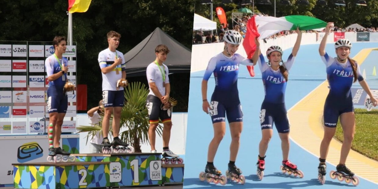 Europei Pattinaggio Corsa. Primi titoli continentali per l’Italia a Gross Gerau
Europei Pattinaggio Corsa. Primi titoli continentali per l’Italia a Gross Gerau