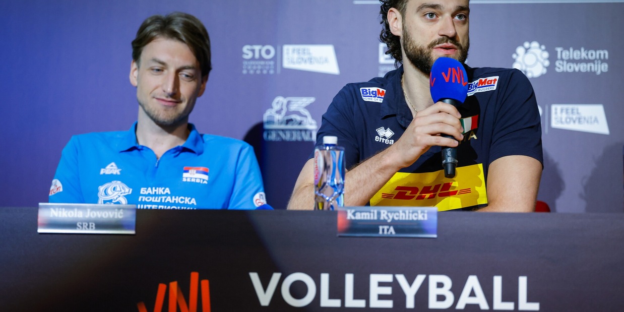 VNL: Rychlicki presenta Italia-Serbia VNL: Rychlicki presenta Italia-Serbia
