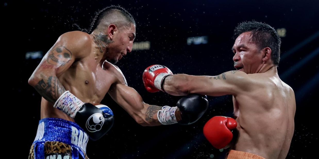 Pugilato, mezza impresa di Pacquiao: a 46 pareggio contro Barrios per il titolo welter