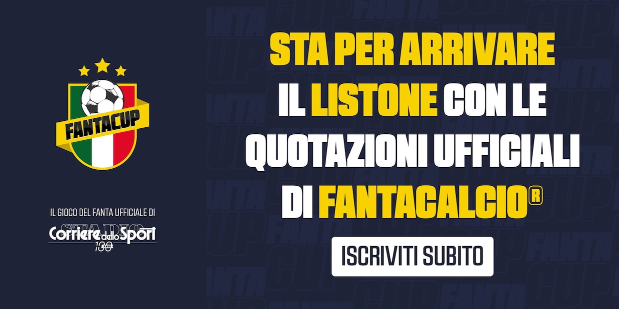FANTACUP: in arrivo il listone ufficiale di Fantacalcio®! FANTACUP: in arrivo il listone ufficiale di Fantacalcio®!
