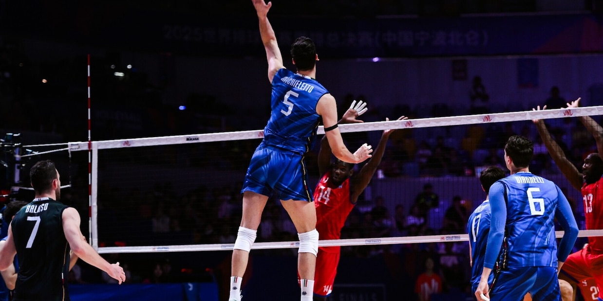 VNL Finals: domani la Slovenia, parla Michieletto
VNL Finals: domani la Slovenia, parla Michieletto