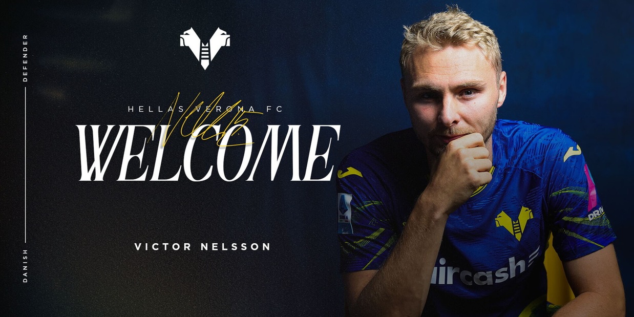 L'ex Roma Nelsson riparte dal Verona: ufficiale il trasferimento