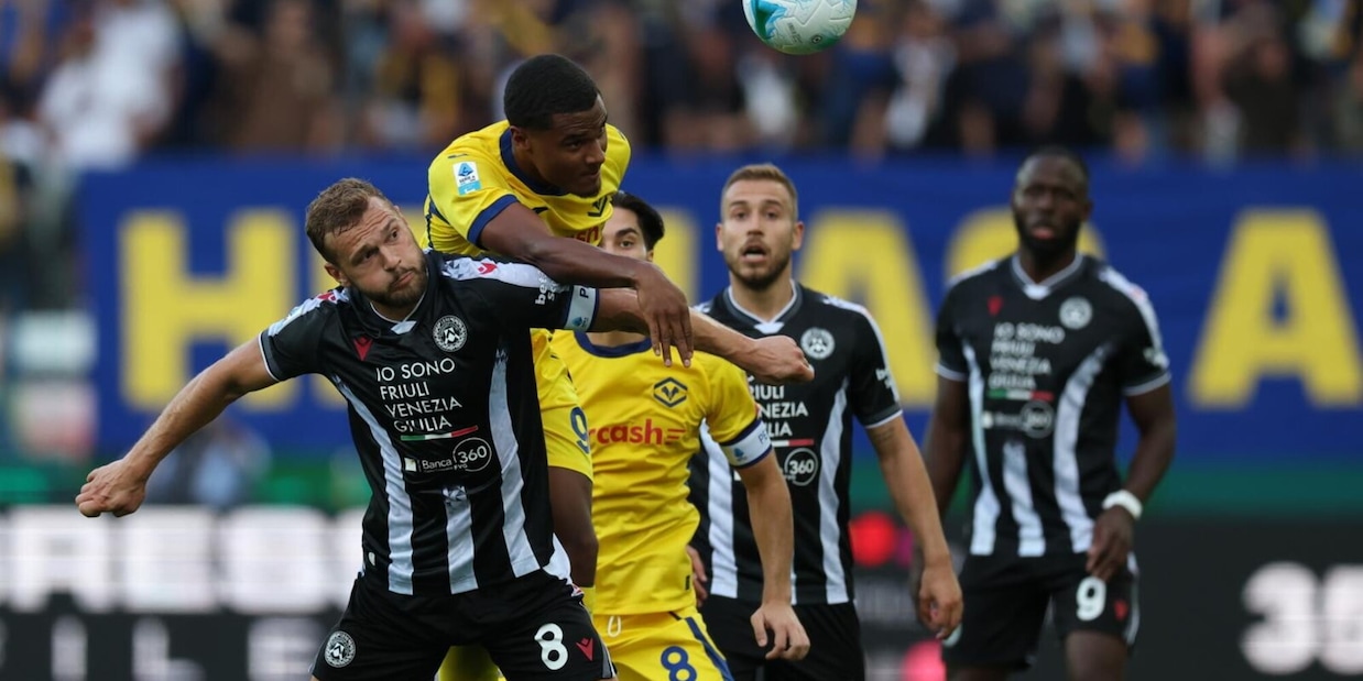 Serdar risponde a Kristensen: è pari tra Udinese e Verona