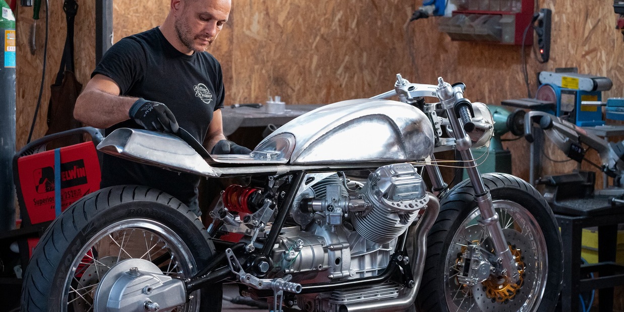 Eternal City Moto Show, Officine Rossopuro: trent’anni di passione che diventano pezzi unici