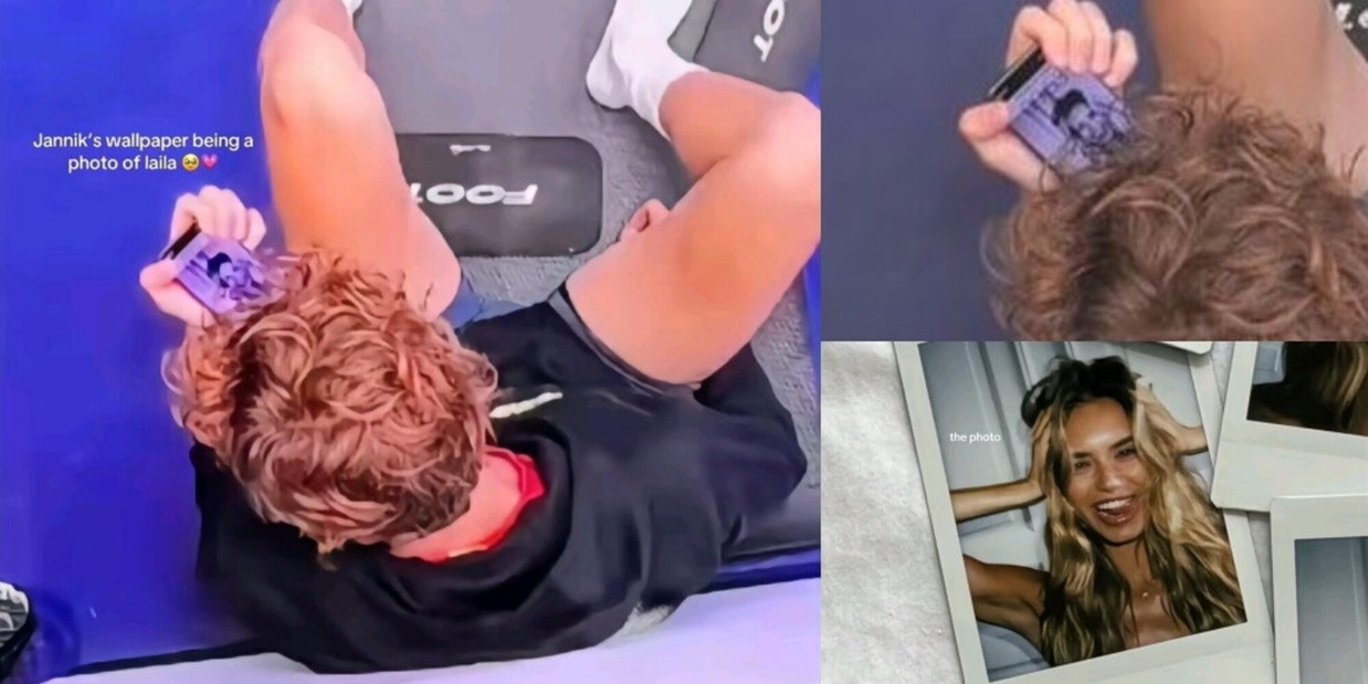 Lo sfondo del telefono di Sinner diventa virale: ecco chi è la donna che si vede