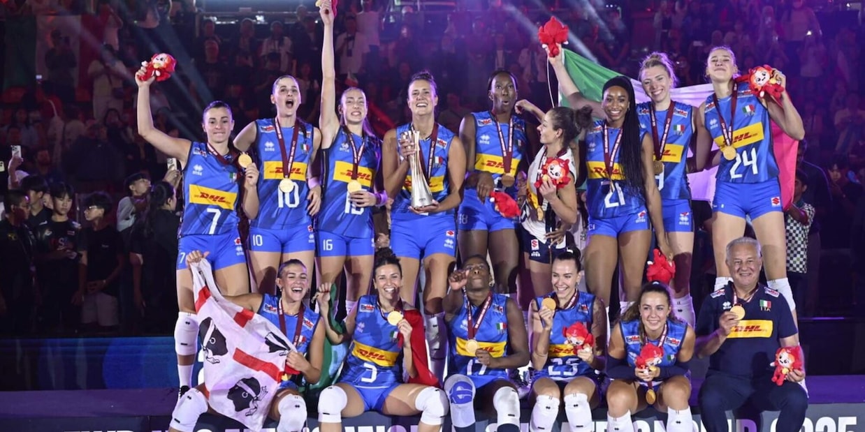 Italia del volley è campione del mondo. Turchia ko, le ragazze di Velasco nella storia 